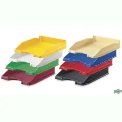 5 ESTRELLAS BANDEJA DE COLOR NEGRO.POLIESTIRENO.CON PORTAETIQUETAS.APILABLE.255X350X62MM.REF.5*93-02 96793-1 CS36177