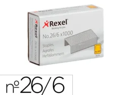 5 ESTRELLAS CAJA DE 1000 GRAPAS 26/6 GALVANIZADA