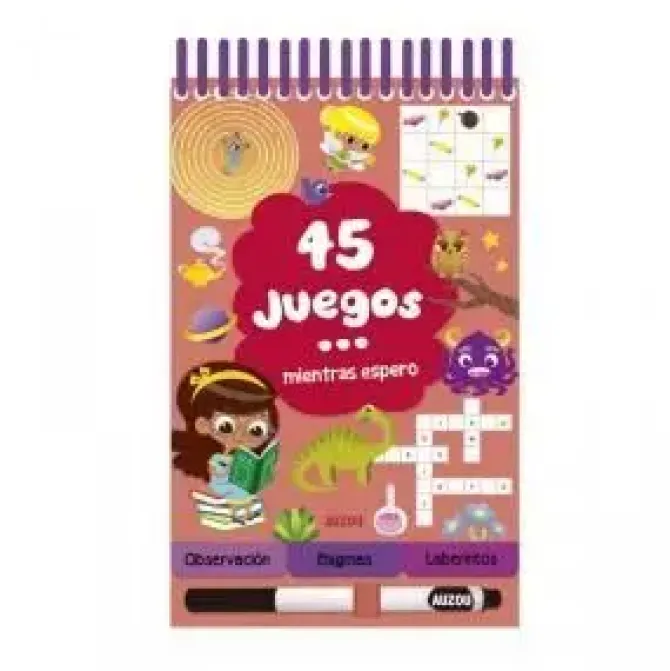 45 JUEGOS MIENTRAS ESPERO.AUZOU