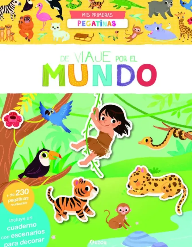 250 PEGATINAS VIAJE POR EL MUNDO