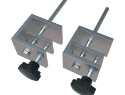 ABRAZADERA NOBO PARA PANTALLA SEPARADORA NOBO PREMIUM PLUS SOBREMESA PACK DE 2 UNIDADES