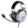 ABYSM AG700 AURICULARES GAMING 7.1 CON MICROFONO EXTRAIBLE - DIADEMA AJUSTABLE - ALMOHADILLAS ACOLCHADAS - CONTROLES EN CABLE - CABLE DE 1.20M - COLOR BLANCO/AZUL