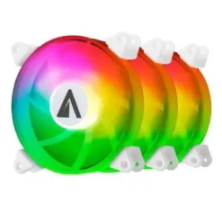 ABYSM GAMING ARCLIGHT PACK DE 3 VENTILADORES 120MM CON ILUMINACION ARGB - VELOCIDAD MAX. 1500RPM - INCLUYE CONTROLADOR Y MANDO A DISTANCIA