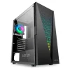 ABYSM GAMING DANUBE KOLPA ARGB CAJA TORRE ATX, ITX, MICRO ATX - LATERAL CRISTAL TEMPLADO - 3.5 Y 2.5 - USB-A 2.0/3.2 Y AUDIO - 1 VENTILADOR ARGB INSTALADO - SOPORTA REFRIGERACION LIQUIDA