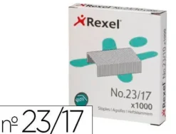 ACCO REXEL CAJA DE 1000 GRAPAS 23/17.REF. 2101052
