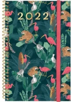 AGENDA FINOCAM 2022 ESPIRAL DESSING SELVA 11,7X18,1CM SEMANA VISTA APAISADA 742212722