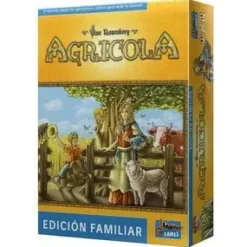 AGRICOLA ED. FAMILIAR JUEGO DE TABLERO - TEMATICA AGRICULTURA/ANIMALES - DE 1 A 4 JUGADORES - A PARTIR DE 8 AÑOS - DURACION 45MIN. APROX.