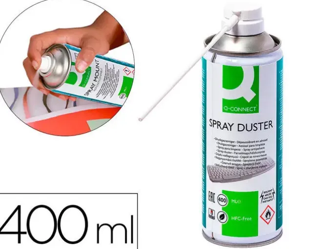 AIRE A PRESION Q-CONNECT PARA LIMPIEZA GENERAL BOTE DE 400 M