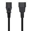 AISENS CABLE ALIMENTACION CPU - C13/H-C14/M - 3.0M - 100% COBRE PURO AWG18 - COLOR NEGRO