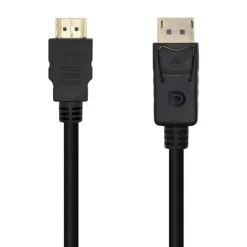 AISENS CABLE CONVERSOR DISPLAYPORT A HDMI - DP/M-HDMI/M - 3.0M - COLOR NEGRO