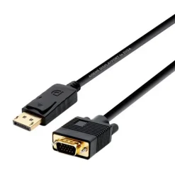 AISENS CABLE CONVERSOR DISPLAYPORT A VGA - DP/M-VGA/M - 2.0M - COLOR NEGRO