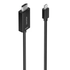 AISENS CABLE CONVERSOR MINI DP A HDMI 4K@60HZ - MINI DP/M-HDMI/M - 3.0M - COLOR NEGRO