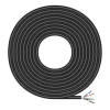 AISENS CABLE DE RED EXTERIOR IMPERMEABLE RJ45 CAT.6 FTP RIGIDO AWG24 - 100M - COLOR NEGRO