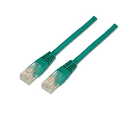 AISENS CABLE DE RED LATIGUILLO RJ45 CAT.6 UTP AWG24 - 1.0M - 10/100/1000 MBIT/S - COLOR VERDE