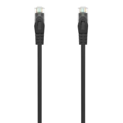 AISENS CABLE DE RED LATIGUILLO RJ45 LSZH CAT.6A 500 MHZ UTP AWG24 - 0.3M - LIBRE DE HALOGENOS - 10 GIGABIT/S - COLOR NEGRO