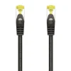 AISENS CABLE DE RED LATIGUILLO RJ45 LSZH CAT.7 600 MHZ S/FTP PIMF AWG26 - 0.5M - COLOR NEGRO