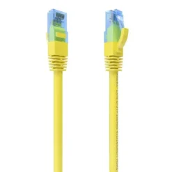 AISENS CABLE DE RED LATIGUILLO RJ45 CAT.6 UTP AWG26 CCA - 30CM - COLOR AMARILLO