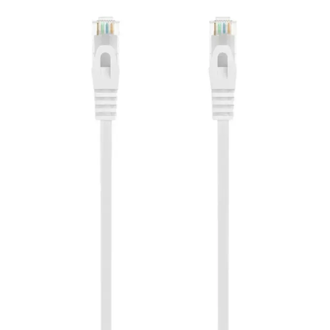 AISENS CABLE DE RED LATIGUILLO RJ45 LSZH CAT.6A 500 MHZ UTP AWG24 - 1M - LIBRE DE HALOGENOS - 10 GIGABIT/S - COLOR BLANCO