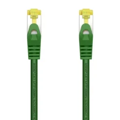 AISENS CABLE DE RED LATIGUILLO RJ45 LSZH CAT.7 600 MHZ S/FTP PIMF AWG26 - 25CM - COLOR VERDE