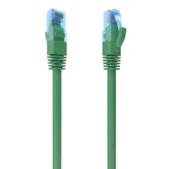 AISENS CABLE DE RED LATIGUILLO RJ45 CAT.6 UTP AWG26 CCA - 1.0M - COLOR VERDE