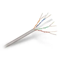 AISENS CABLE DE RED RJ45 CAT.6 UTP RIGIDO AWG24 - BOBINA DE 100M 100% COBRE PARA LA INSTALACION - COLOR GRIS