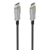 AISENS CABLE HDMI V2.0 AOC PREMIUM ALTA VELOCIDAD CON ETHERNET - CONECTORES TIPO A MACHO - FIBRA OPTICA Y COBRE - BLINDAJE EN ORO 24K - ANCHO DE BANDA 18GBPS - SOPORTA 4K@60HZ Y HDR10 - COMPATIBLE CON