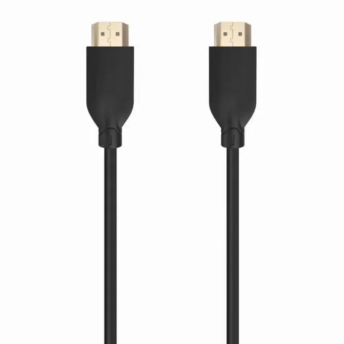 AISENS CABLE HDMI V2.0 CCS PREMIUM ALTA VELOCIDAD / HEC 4K@60HZ 18GBPS - A/M-A/M - 0.5M - COLOR NEGRO