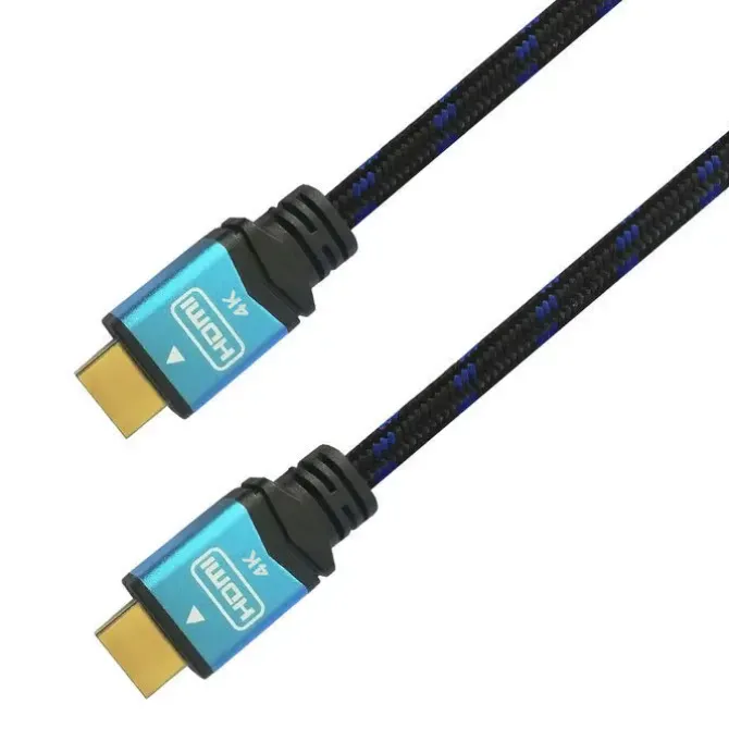 AISENS CABLE HDMI V2.0 PREMIUM ALTA VELOCIDAD / HEC 4K@60HZ 18GBPS - A/M-A/M - 5.0M - COLOR NEGRO
