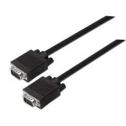 AISENS CABLE SVGA - HDB15/MACHO-HDB15/MACHO - 3.0M - COLOR NEGRO