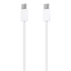AISENS CABLE USB 2.0 3A 60W APPLE - TIPO USB-C/M-USB-C/M - 1.0M