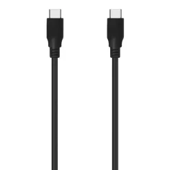 AISENS CABLE USB 3.2 GEN2X2 20GBPS 8K@30HZ 5A 100W E-MARKER - TIPO USB-C/M-USB-C/M - 2.0M - COLOR NEGRO