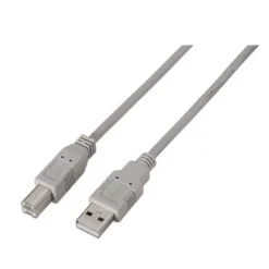 AISENS CABLE USB 2.0 IMPRESORA - TIPO A MACHO A TIPO B MACHO - 1.8M - COLOR BEIGE