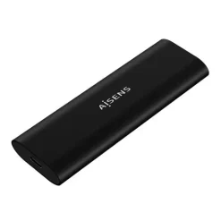 AISENS CAJA EXTERNA M.2 (NGFF) PARA SSD M.2 SATA/NVME A USB3.1 GEN2 - COLOR NEGRO