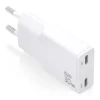 AISENS CARGADOR GAN ULTRA DELGADO 30W - 2XUSB-C PD3.0 QC4.0 - COLOR BLANCO