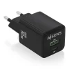 AISENS CARGADOR GAN USB-C 30W - ALTA EFICIENCIA ENERGETICA - TECNOLOGIA AI PARA CARGA RAPIDA - MULTIPLES PROTECCIONES DE SEGURIDAD - COMPATIBLE CON USB-C Y USB-A - CARGA SIMULTANEA DE 2 DISPOSTIVOS