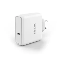 AISENS CARGADOR PD3.0 QC3.0 1 PUERTO 1XUSB-C 60W - COLOR BLANCO