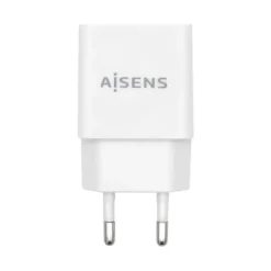 AISENS CARGADOR USB 10W ALTA EFICIENCIA - 5V/2A - COLOR BLANCO