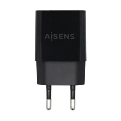 AISENS CARGADOR USB 10W ALTA EFICIENCIA - 5V/2A - COLOR NEGRO