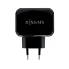 AISENS CARGADOR USB 17W 5V/3.4A - 2XUSB CON CONTROL AI - COLOR NEGRO
