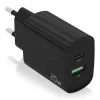 AISENS CARGADOR 20W - 1XUSB-C PD3.0 - 1XUSB-A QC3.0 - COLOR NEGRO