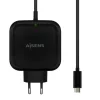AISENS CARGADOR 65W PD3.0 QC3.0 1XUSB-C 1.2M - COLOR NEGRO