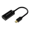 AISENS CONVERSOR MINI DP V1.2 A HDMI V1.4 4K@30HZ - MDP/M-HDMIA/H - 15CM - COLOR NEGRO