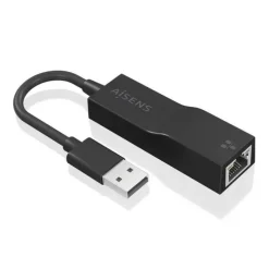 AISENS CONVERSOR USB 3.0 A ETHERNET GIGABIT 10/100/1000 MBPS - 15CM - COLOR NEGRO