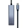 AISENS CONVERSOR USB3.1 GEN1 USB-C A ETHERNET GIGABIT 10/100/1000 MBPS + HUB 3XUSB3.0 - 15CM - COLOR GRIS