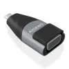 AISENS CONVERSOR USB-C A VGA DE ALUMINIO - TRANSMISION DE SEÑALES USB A VGA - RESOLUCION 1920×1200@60HZ - COMPATIBLE CON MACBOOK PRO Y CHROMEBOOK - COLOR GRIS