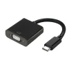 AISENS CONVERSOR USB-C A VGA - USB-C/M-HDB15/H - 15CM - COLOR NEGRO