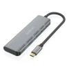 AISENS HUB USB 3.2 GEN1 5G USB-C - USB-C/M-2XUSB-C/H-2XUSB-A/H - 15CM - COLOR GRIS