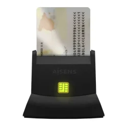 AISENS LECTOR DE TARJETA INTELIGENTE DNI - COLOR NEGRO