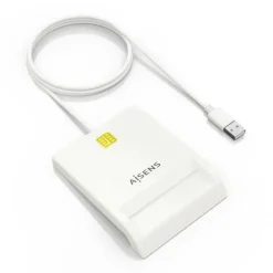 AISENS LECTOR DE TARJETA INTELIGENTE DNI - COLOR BLANCO