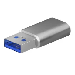 AISENS MINI ADAPTADOR USB 3.2 GEN2/USB 2.03A - TIPO USB-C/H-A/M - COLOR GRIS